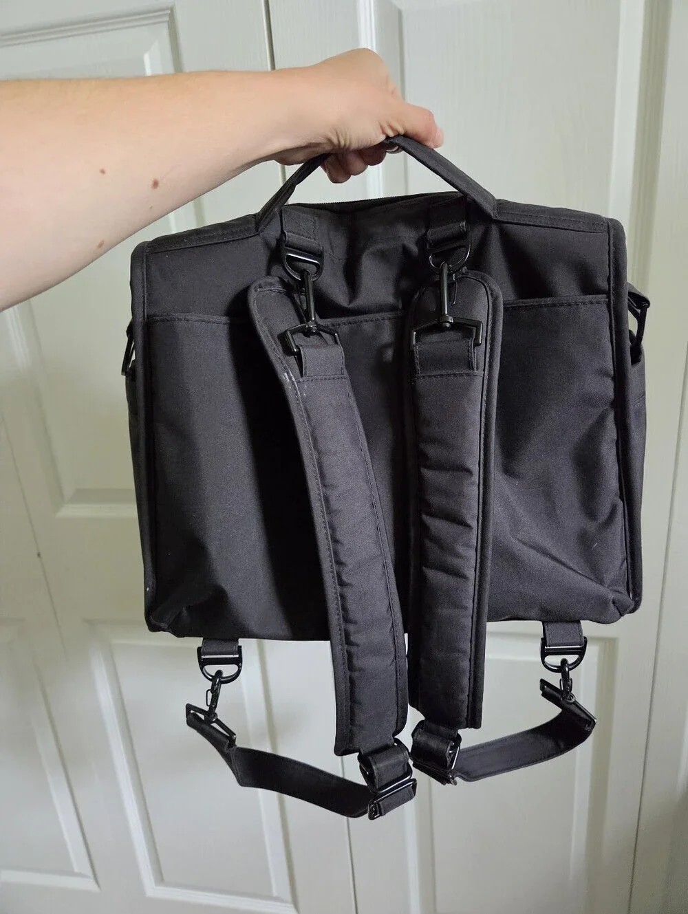 Ju-Ju-Be B.F.F. Diaper Bag Baby Bag Backpack Messenger Convertible - Black Out